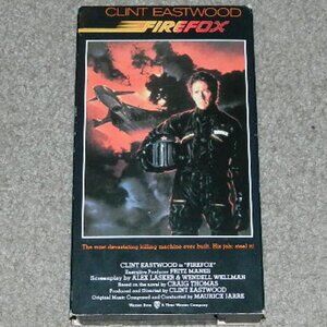 Firefox VHS Clint Eastwood 1982 Movie